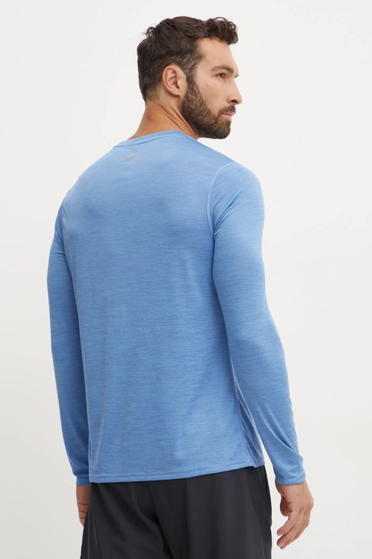 Odzież Mizuno longsleeve do biegania Impulse Core J2GAA520 niebieski