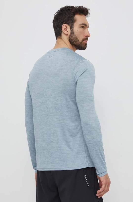 Odzież Mizuno longsleeve do biegania Impulse Core J2GAA520 niebieski