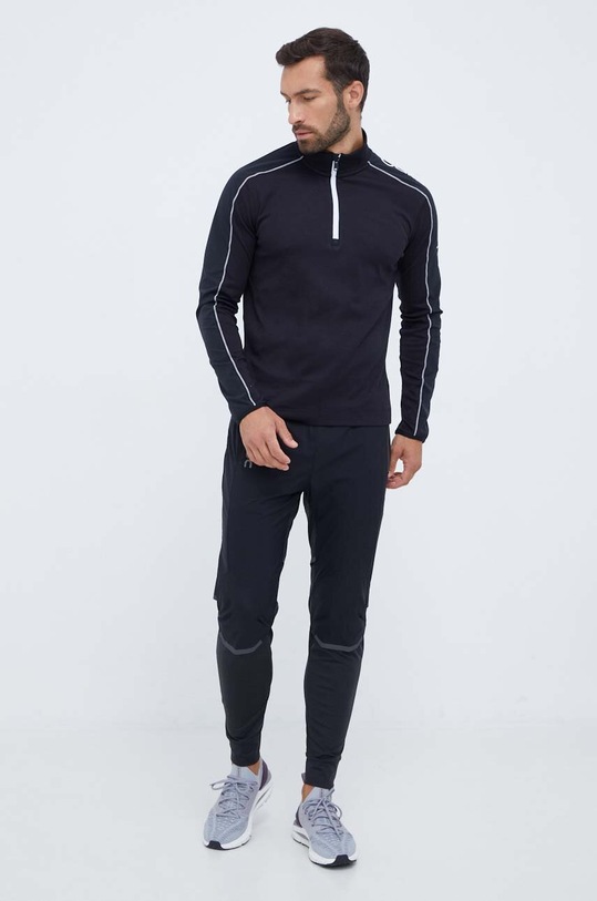 Лонгслів для тренувань Calvin Klein Performance 00GMF3K209 чорний AW23