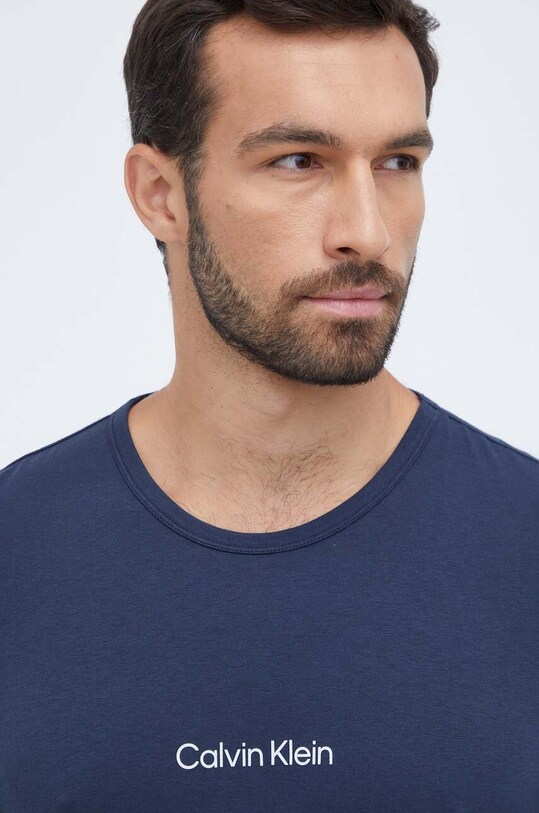 Calvin Klein Underwear longsleeve lounge granatowy 000NM2171E