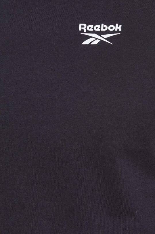 Reebok longsleeve din bumbac 100070399 negru