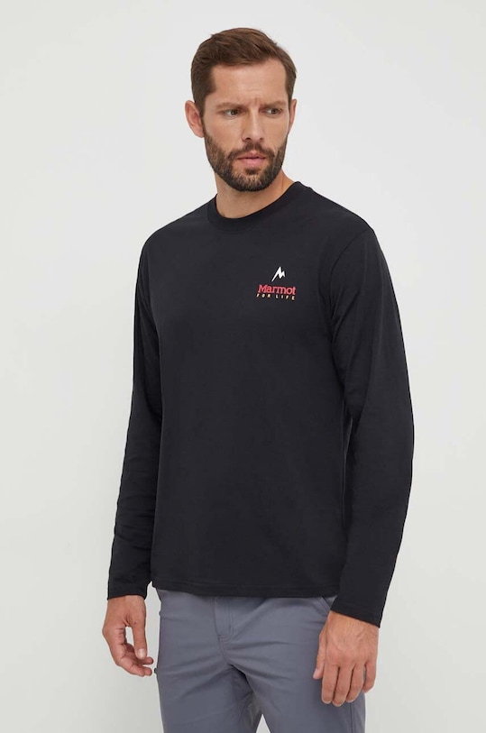 Îmbrăcăminte Marmot longsleeve sport Marmot For Life M14671 negru