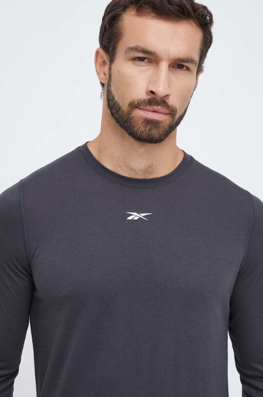 Reebok mânecă lungă de antrenament gri 100065869