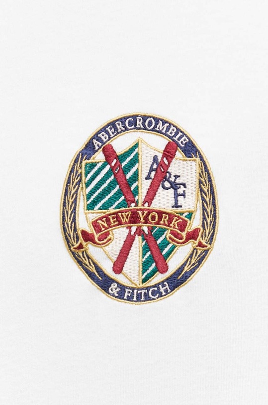 Βαμβακερή μπλούζα με μακριά μανίκια Abercrombie & Fitch KI123.3227.100