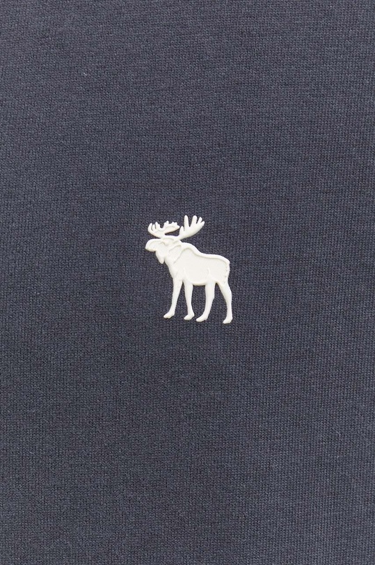 Βαμβακερή μπλούζα με μακριά μανίκια Abercrombie & Fitch KI124.3756.900 γκρί