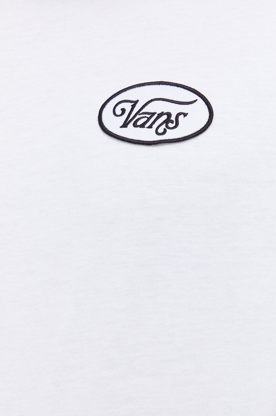 Vans longsleeve bawełniany biały VN000F4AWHT1