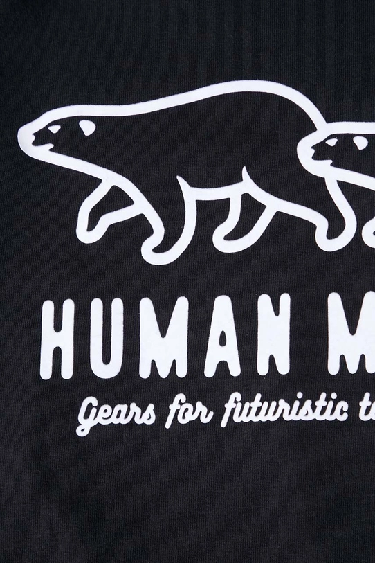 Human Made longsleeve con aggiunta di cotone Wool Blended HM26CS012 blu navy