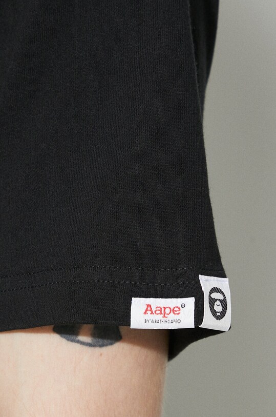 AAPE tricou din bumbac Aape College Theme Tee ALT1390
