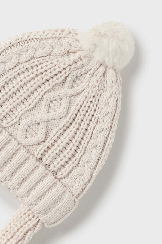 Mayoral Newborn gyerek sapka és kesztyű 9666.1L.Newborn.9BYX bézs AW23