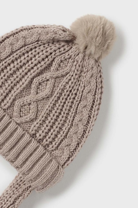 Mayoral Newborn czapka i rękawiczki dziecięce 9666.1L.Newborn.9BYX zielony AW23