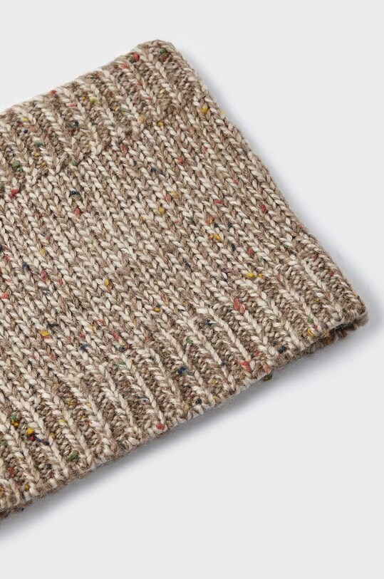 Chłopiec Mayoral czapka i komin dziecięcy 10593.5E.CzapkaKompl brązowy