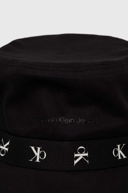 Akcesoria Calvin Klein Jeans kapelusz bawełniany K60K610909 czarny