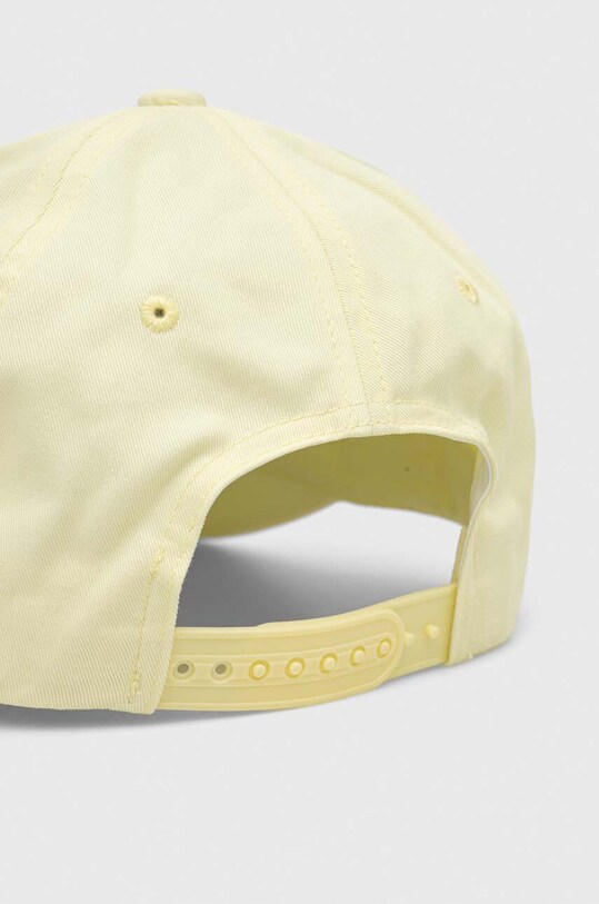 Bavlněná baseballová čepice Calvin Klein Jeans K60K610280 žlutá SS24