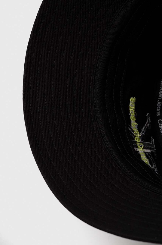 Calvin Klein Jeans kapelusz bawełniany czarny K60K611029