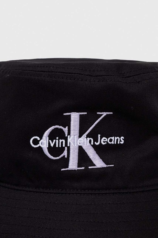 Calvin Klein Jeans kapelusz bawełniany K60K611029 czarny SS24
