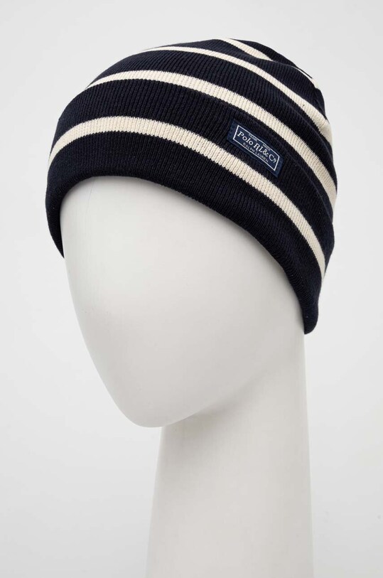 Αξεσουάρ Βαμβακερό καπέλο Polo Ralph Lauren 455922976 σκούρο μπλε