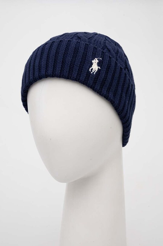 Αξεσουάρ Βαμβακερό καπέλο Polo Ralph Lauren 455922984 σκούρο μπλε