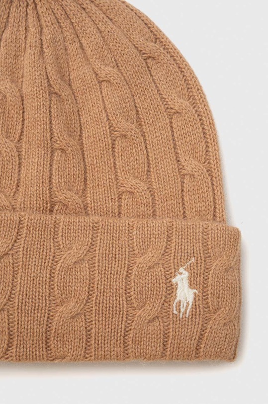 Accesorii Polo Ralph Lauren caciula de lana 455922986 bej