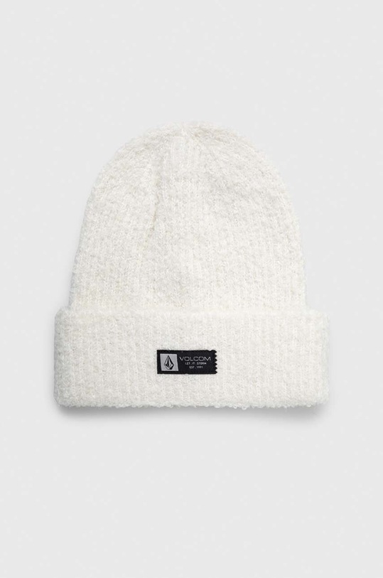 Volcom caciula din amestec de lana uni alb K5852401.MBM