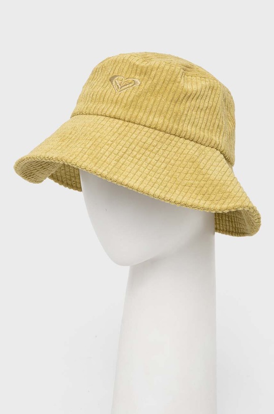 Roxy kapelusz sztruksowy pozostałe zielony ERJHA04197
