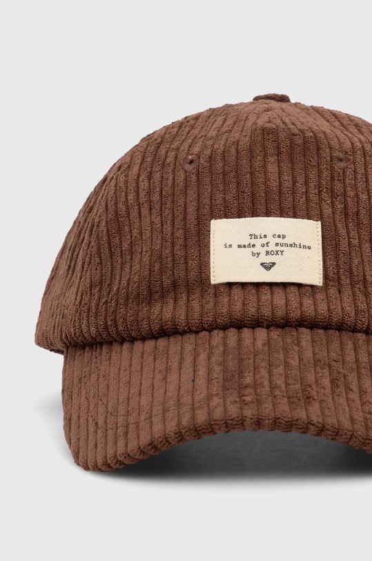 Akcesoria Roxy czapka z daszkiem ERJHA04193 brązowy