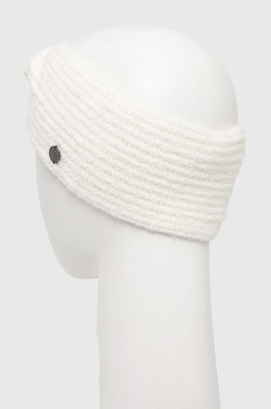 Čelenka s příměsí vlny Roxy ERJHW03020 bílá AW23