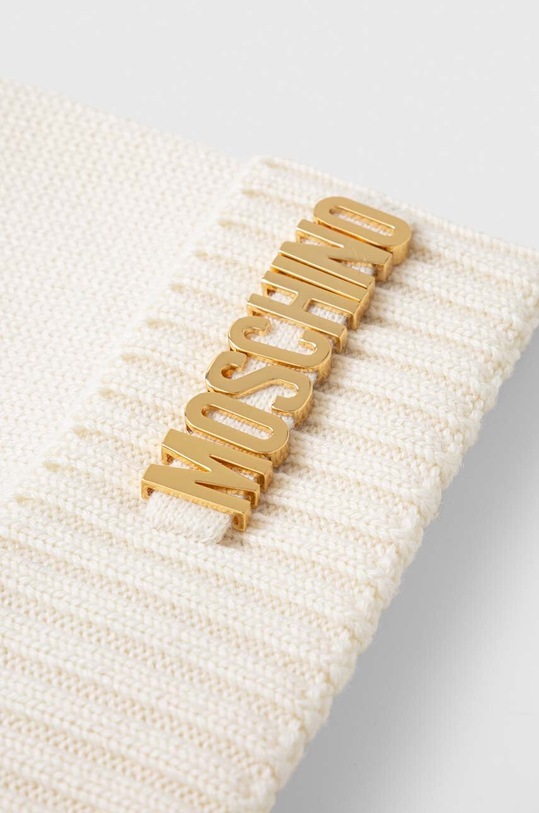 Moschino gyapjú sapka M2972.65380 bézs AW24