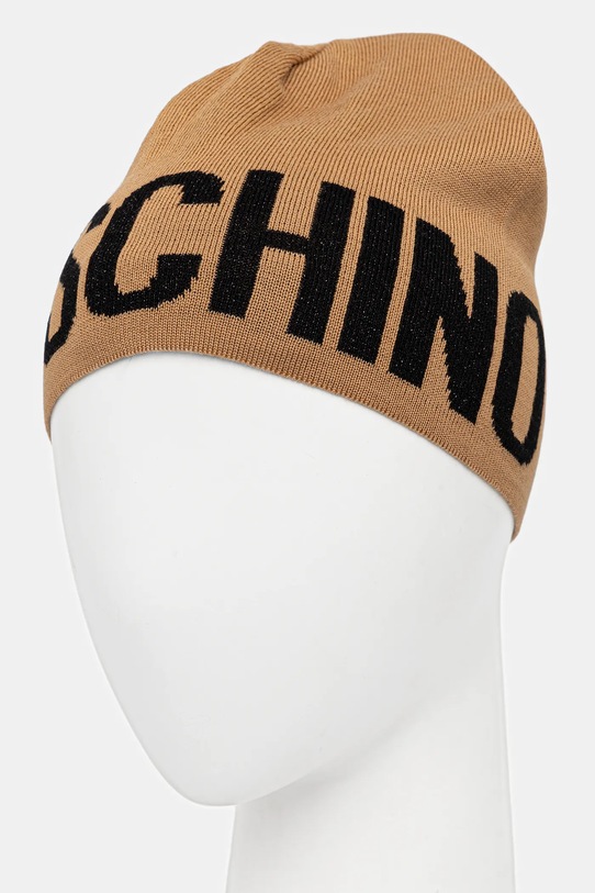 Akcesoria Moschino czapka z wełną M2997.65165 zielony