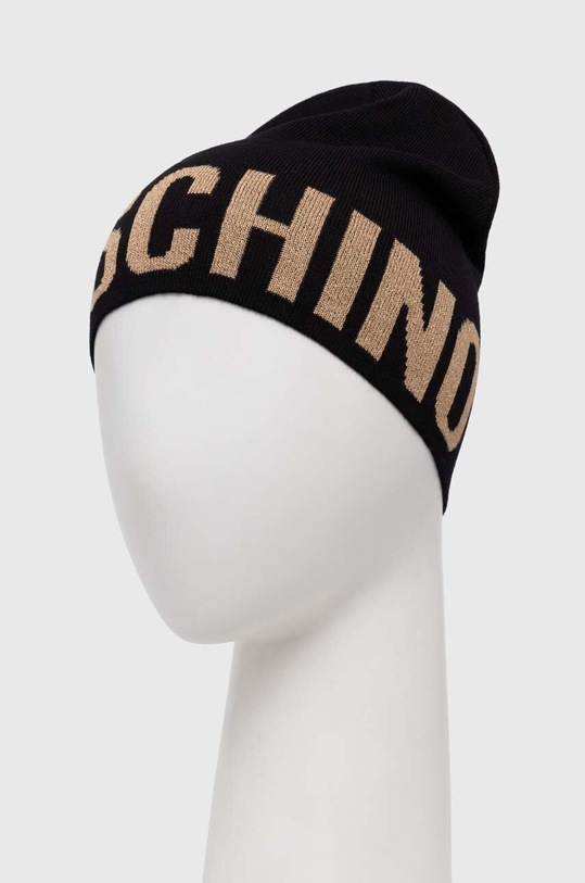 Akcesoria Moschino czapka wełniana M2997.65165 beżowy