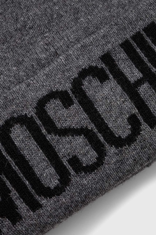 Akcesoria Moschino czapka wełniana M5672.60091 szary