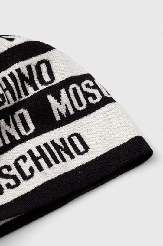 Akcesoria Moschino czapka wełniana M5740.65365 biały