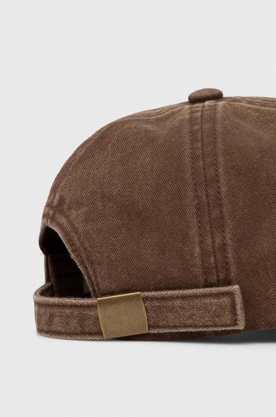 Akcesoria Billabong czapka z daszkiem bawełniana UBJHA00299 brązowy