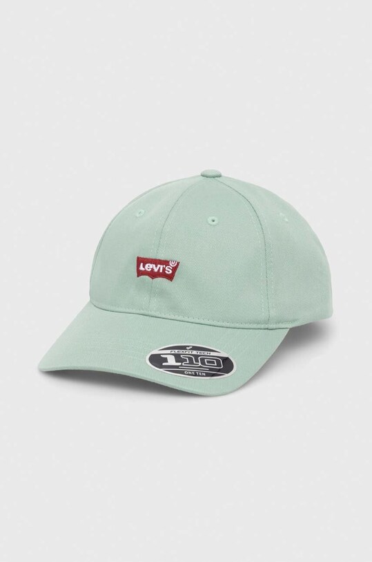 Levi's czapka z daszkiem aplikacja zielony D7740.0003