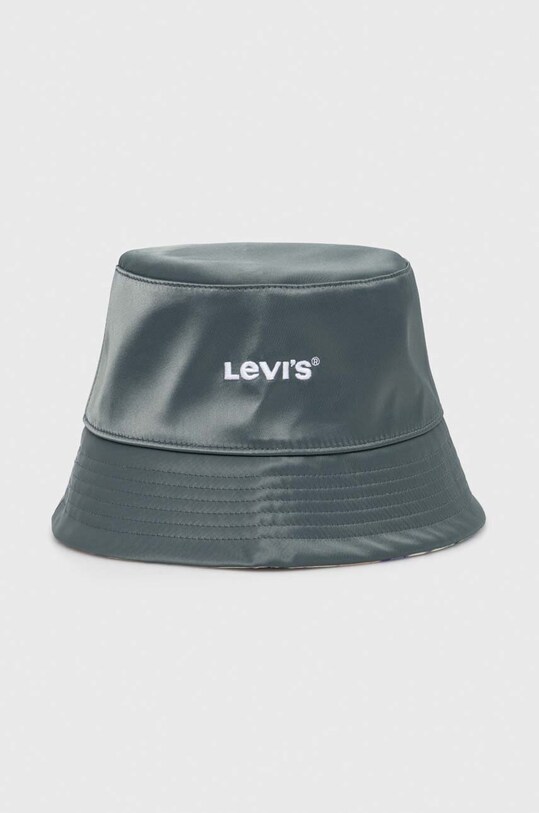 Двосторонній капелюх Levi's інші зелений D7762.0003