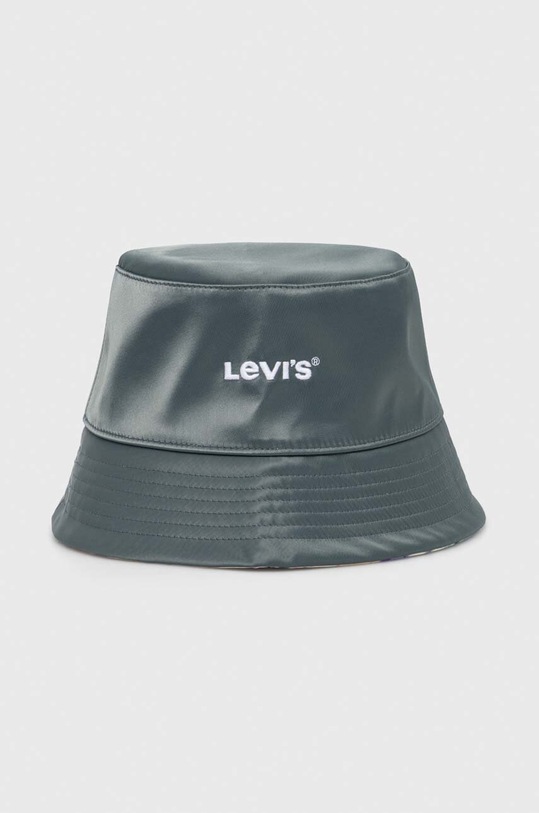 Oboustranný klobouk Levi's další zelená D7762.0003