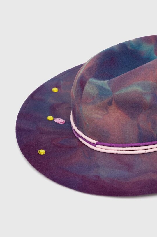 Accesorii LE SH KA headwear palarie de lana Palm Springs PalmSprings violet