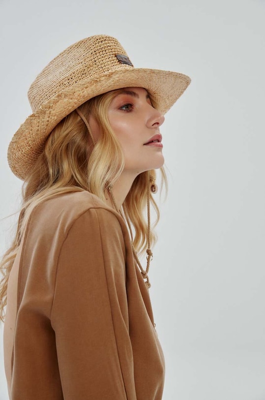 Klobuk LE SH KA headwear Cowboy Cowboy1 bež AW23