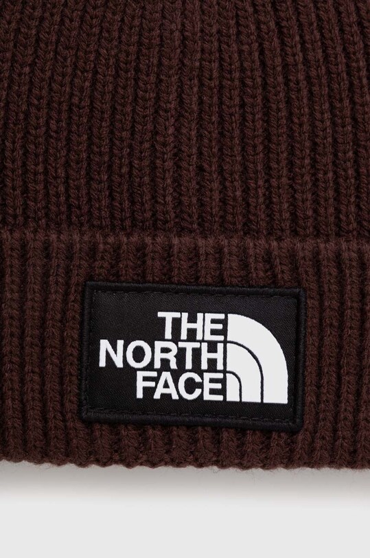 The North Face czapka NF0A3FJXI0I1 brązowy AW23