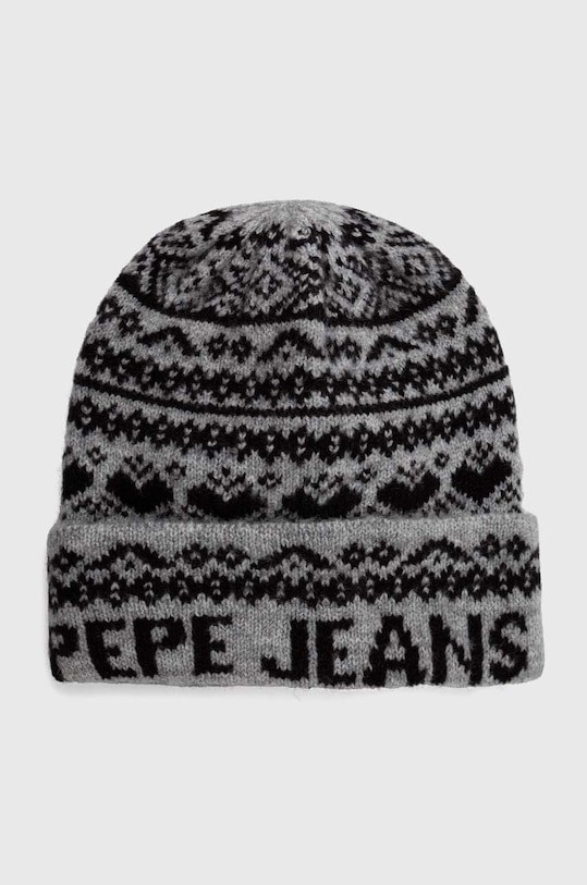 Pepe Jeans czapka pozostałe szary PL040346.0AA