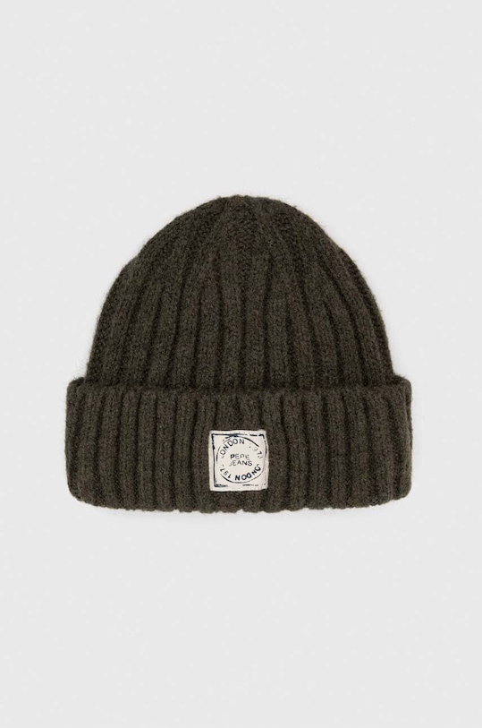 Pepe Jeans czapka pozostałe zielony PL040347.692