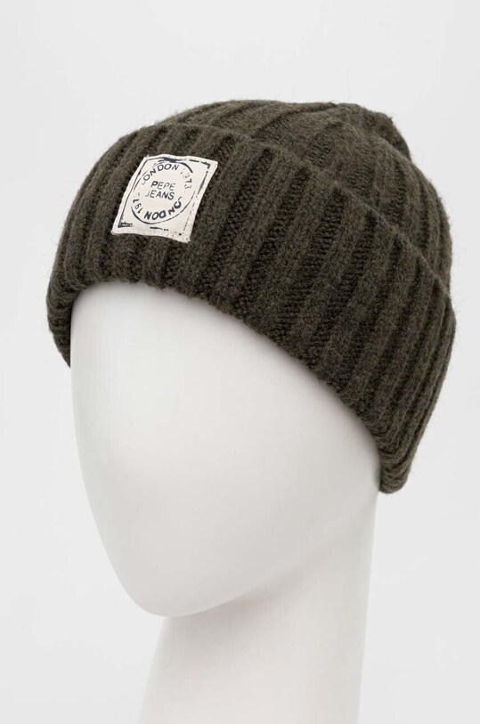 Шапка Pepe Jeans PL040347.692 зелений AW23