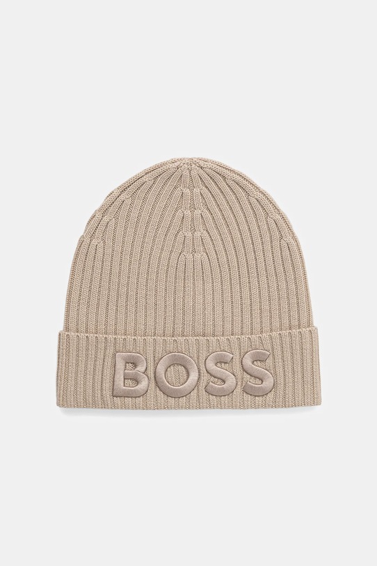Vunena kapa BOSS bež 50497815