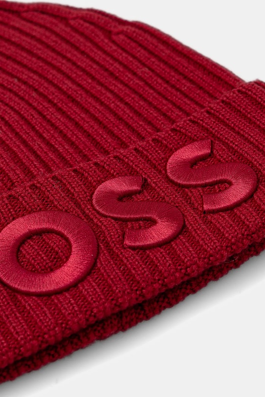 Doplnky Vlnená čiapka BOSS 50497815 burgundské