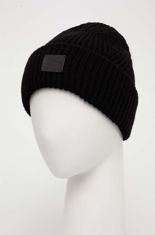 AllSaints caciula din amestec de lana AS101343 negru AW24