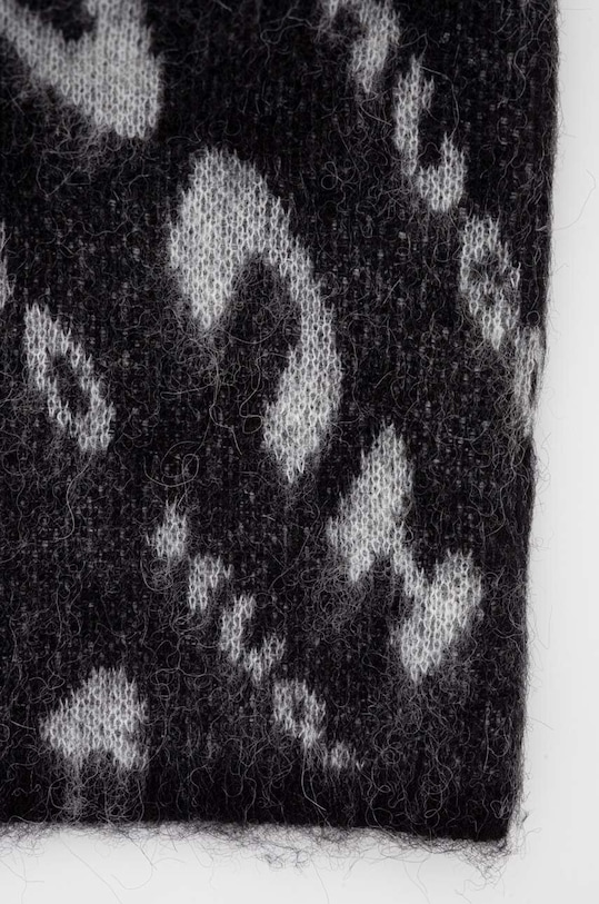 Капор з домішкою вовни HUGO сірий 50500977