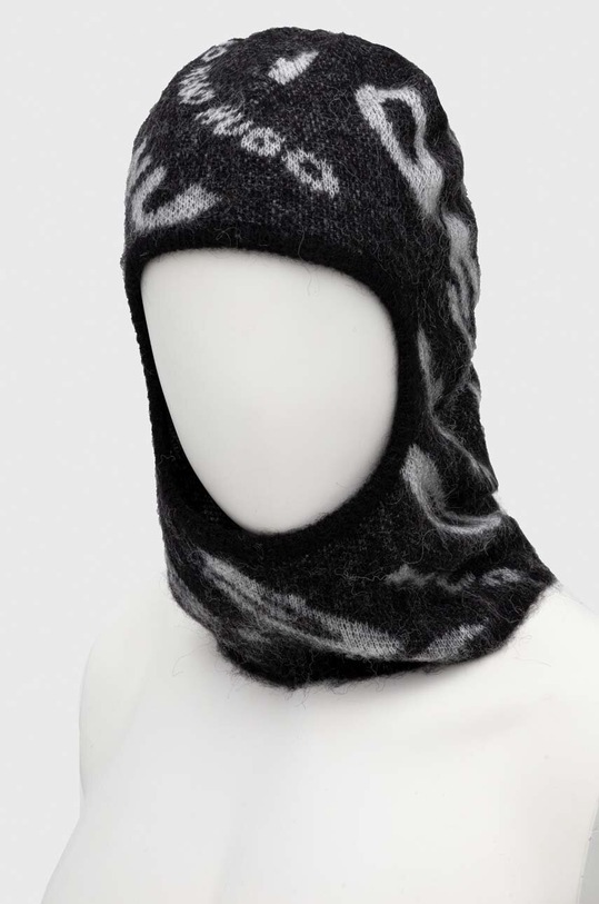 Kukla s příměsí vlny HUGO 50500977 černá AW23