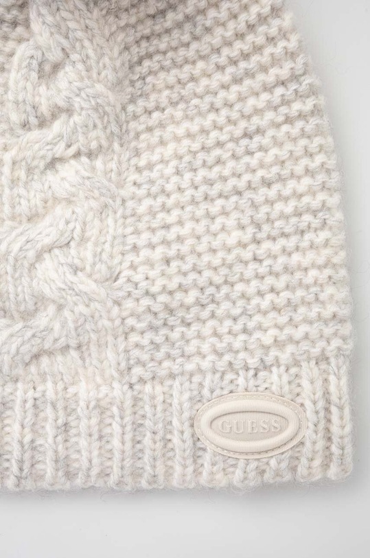 Akcesoria Guess czapka z domieszką wełny AW9975.WOL01 szary