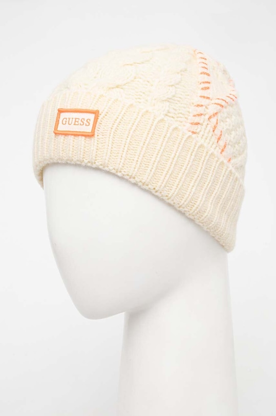 Шапка Guess AW9972.WOL01 бежов AW23