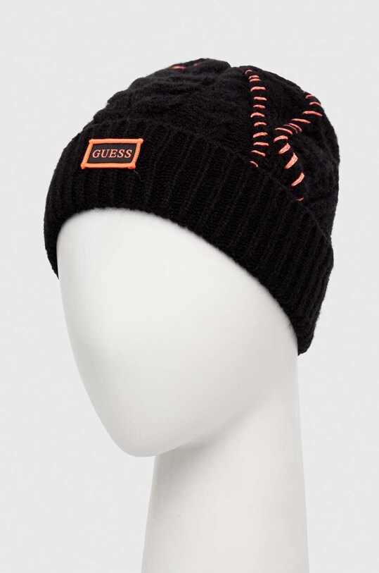 Шапка Guess AW9972.WOL01 чёрный AW23