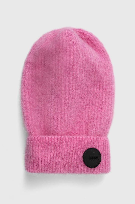 Vlnená čiapka MMC STUDIO HAT.ELITE ružová AW23